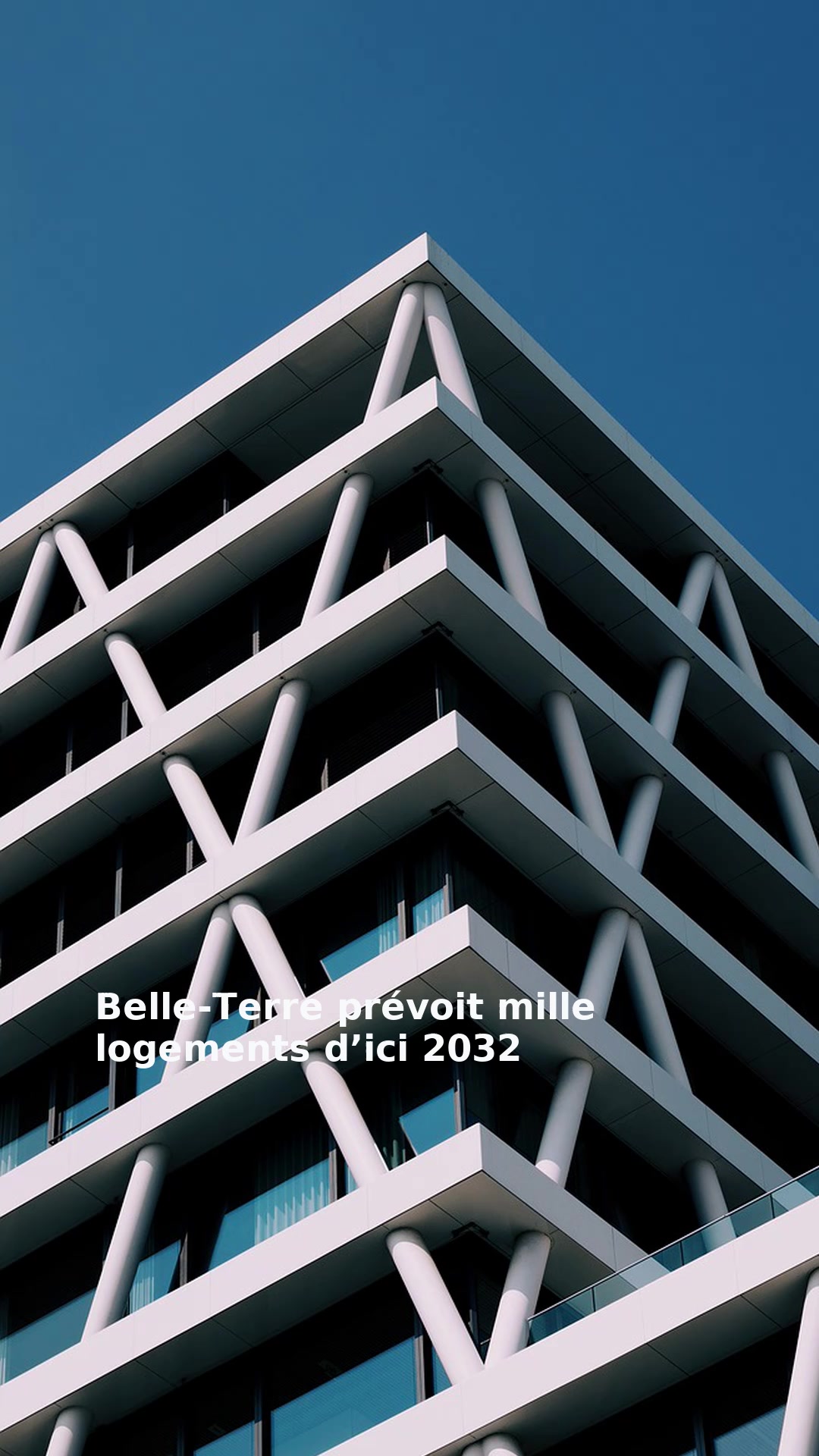 Belle-Terre prévoit mille logements d’ici 2032