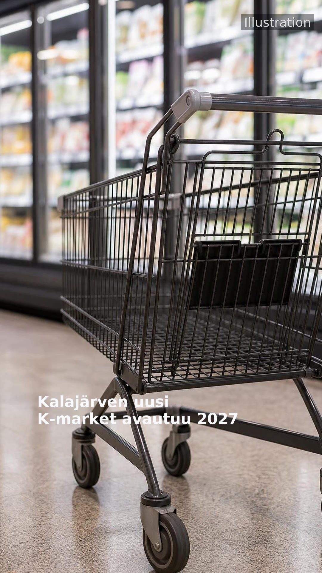 Kalajärven uusi K-market avautuu 2027