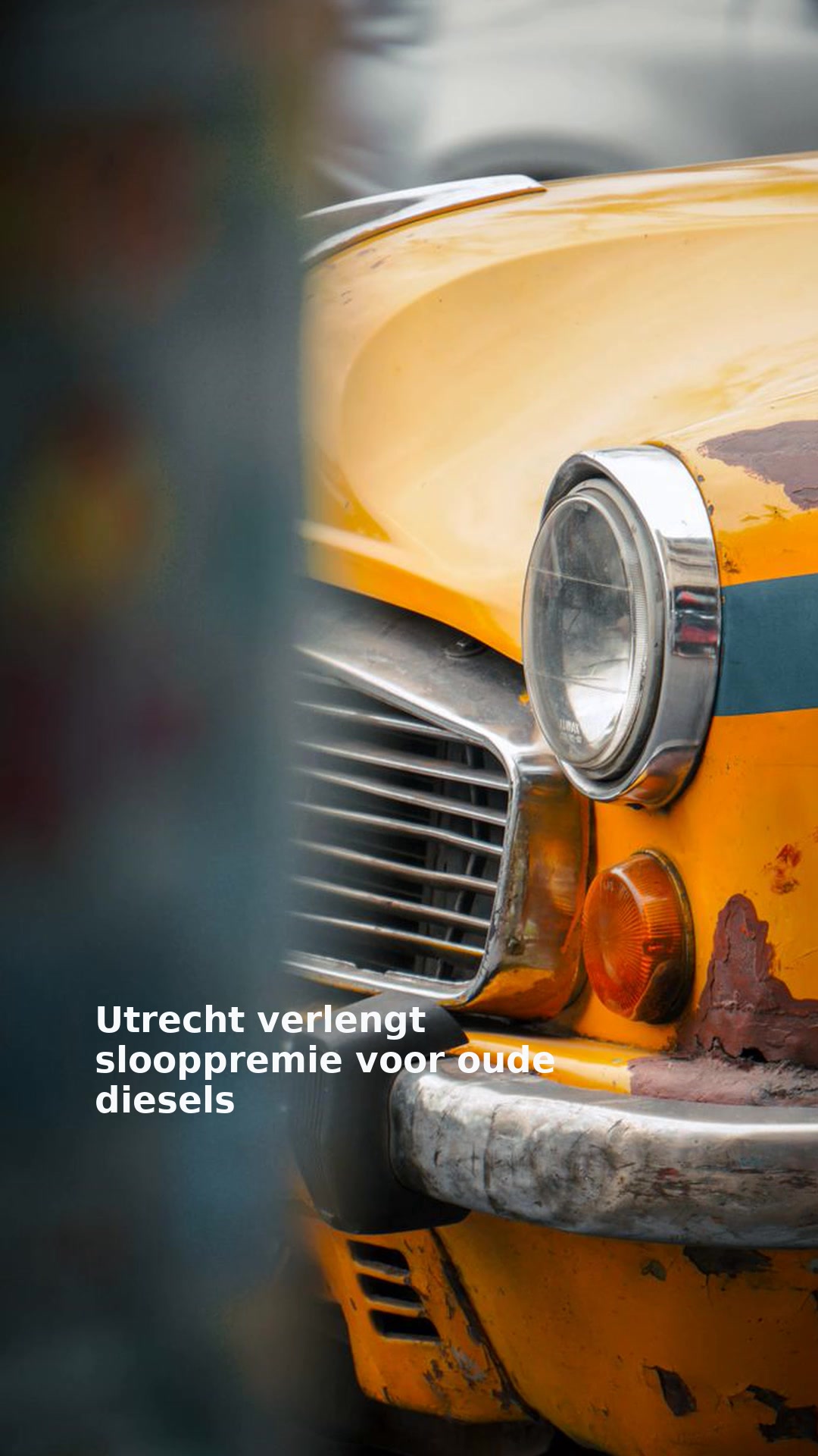 Utrecht verlengt slooppremie voor oude diesels