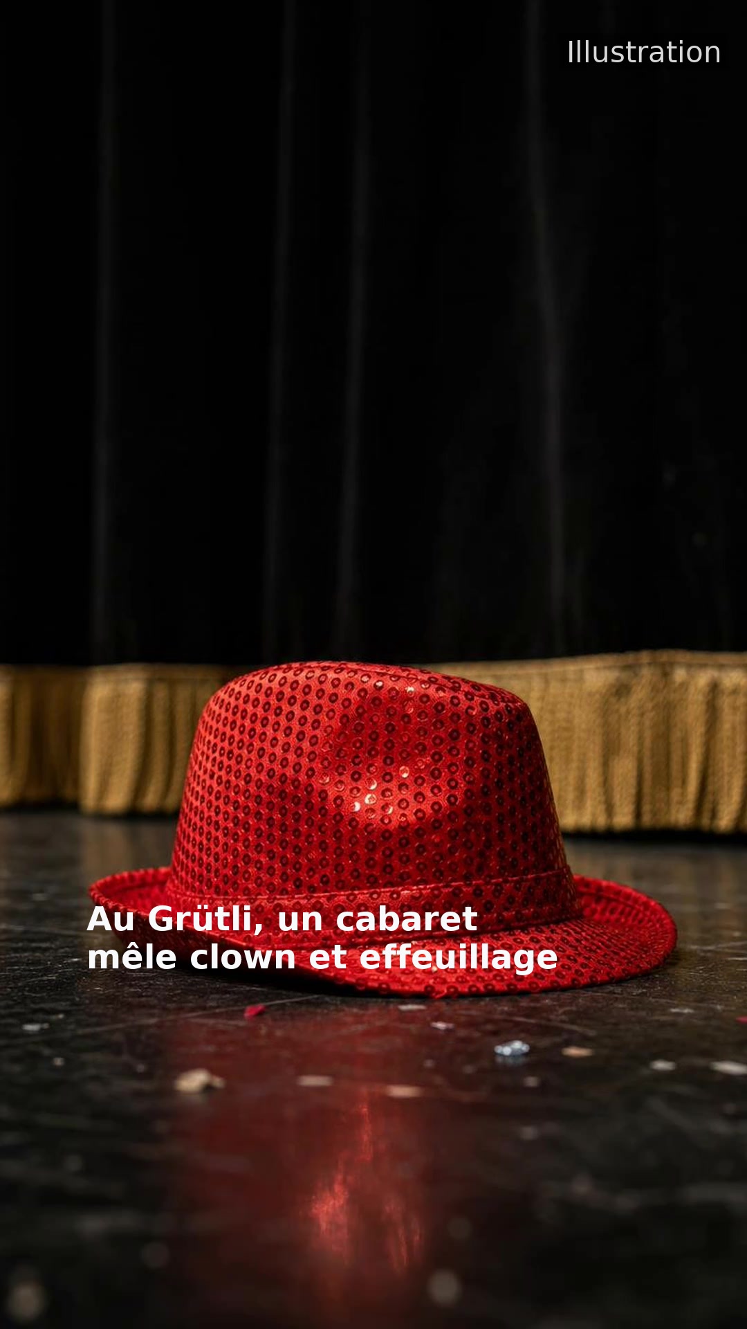Au Grütli, un cabaret mêle clown et effeuillage