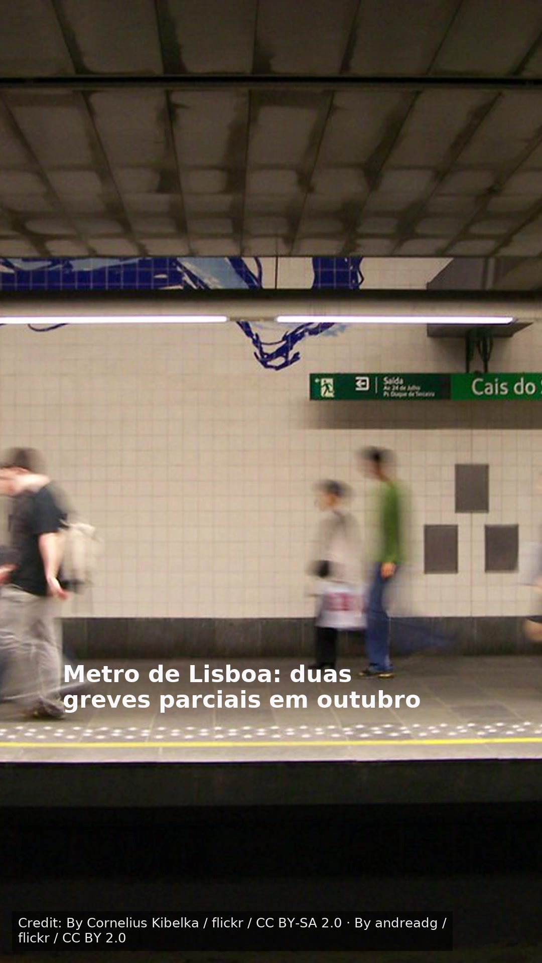 Metro de Lisboa: duas greves parciais em outubro