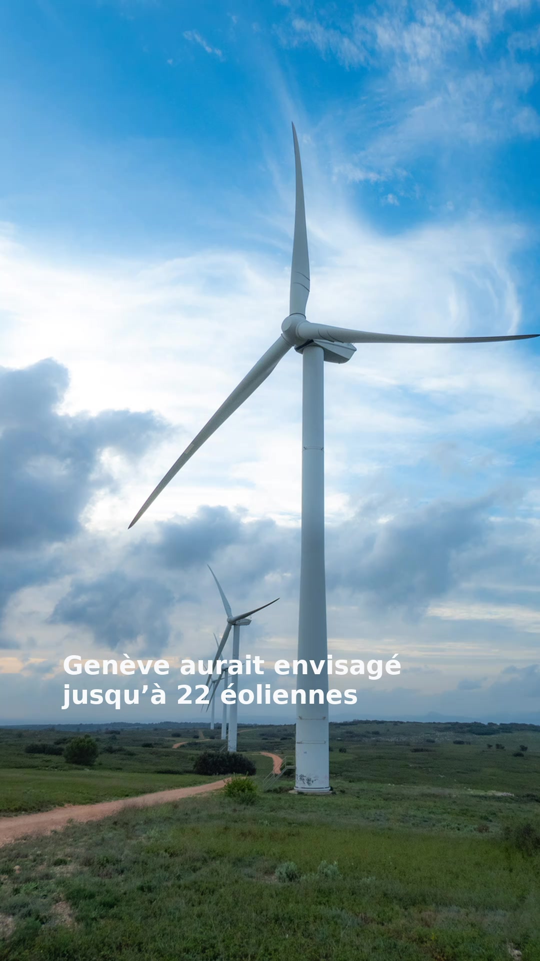 Genève aurait envisagé jusqu’à 22 éoliennes