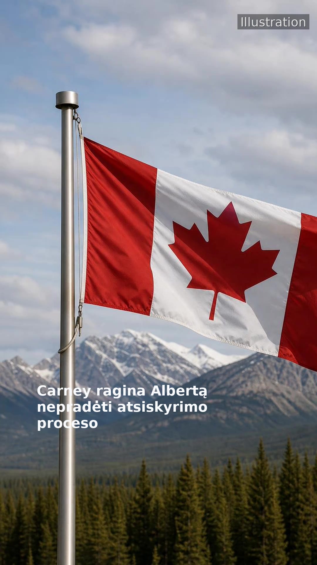 Carney ragina Albertą nepradėti atsiskyrimo proceso