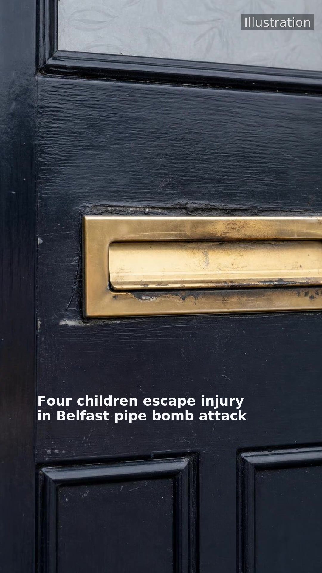 Four children escape injury in Belfast pipe bomb attack
