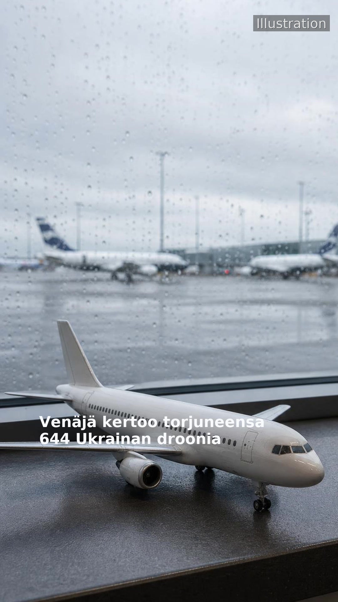 Venäjä kertoo torjuneensa 644 Ukrainan droonia