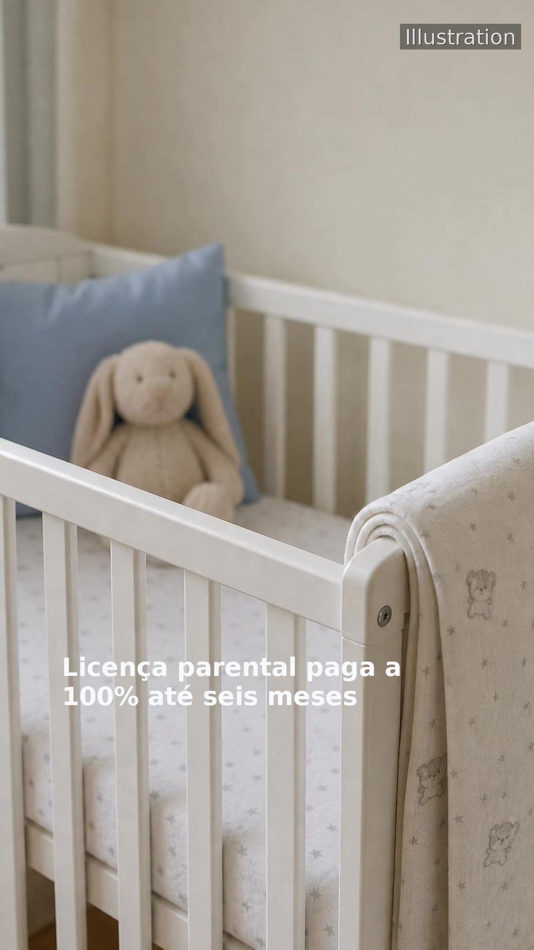 Licença parental paga a 100% até seis meses