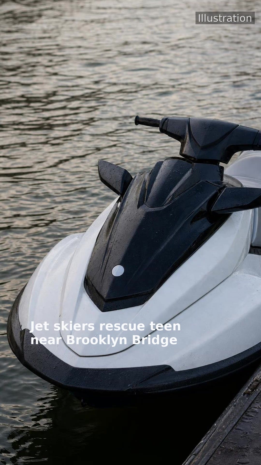 Jet skiers rescue teen near Brooklyn Bridge
