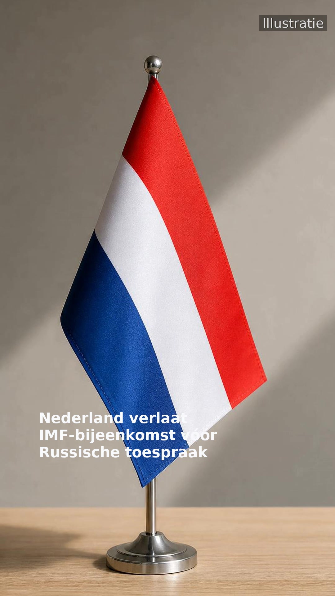 Nederland verlaat IMF-bijeenkomst vóór Russische toespraak