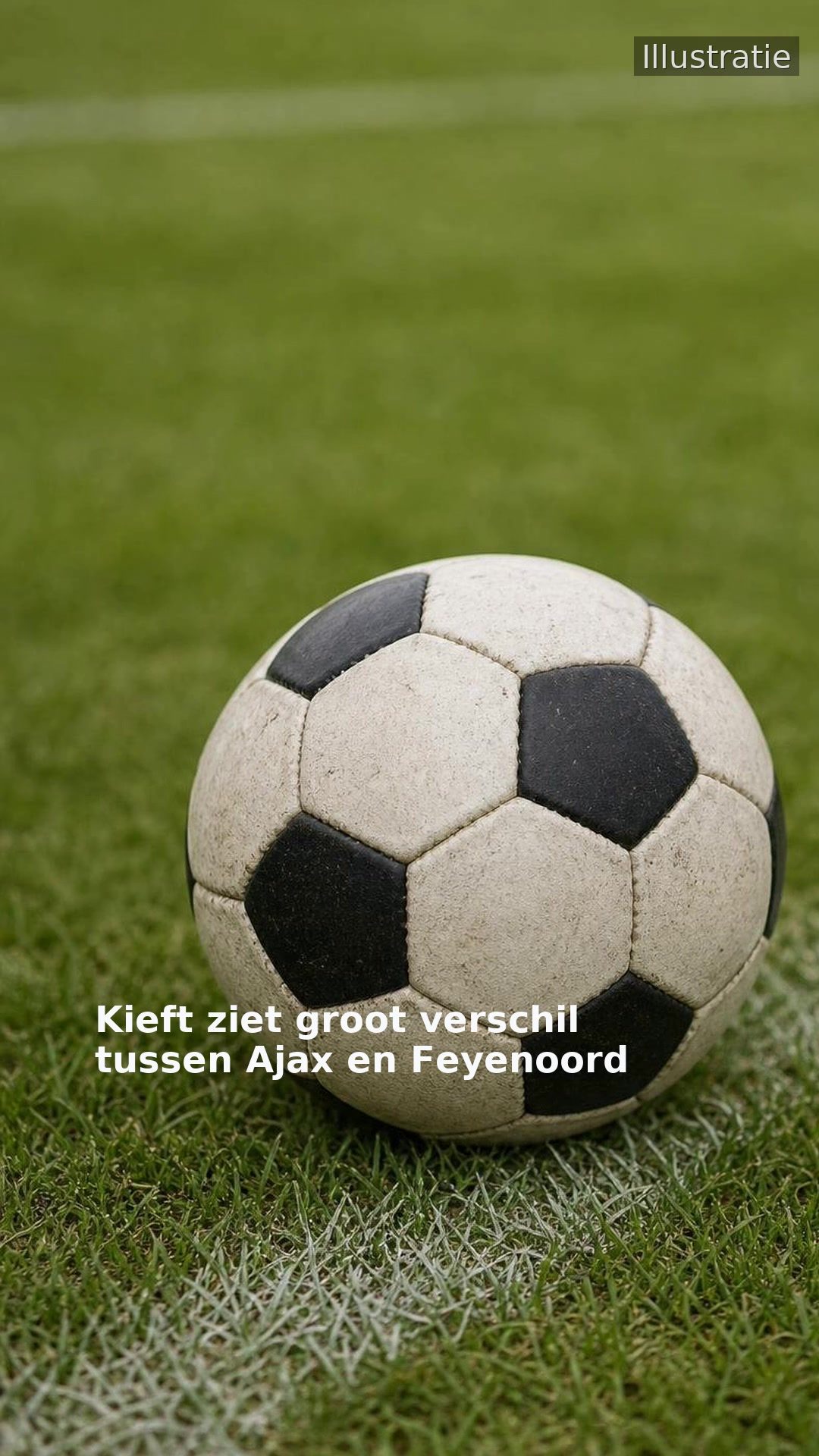 Kieft ziet groot verschil tussen Ajax en Feyenoord