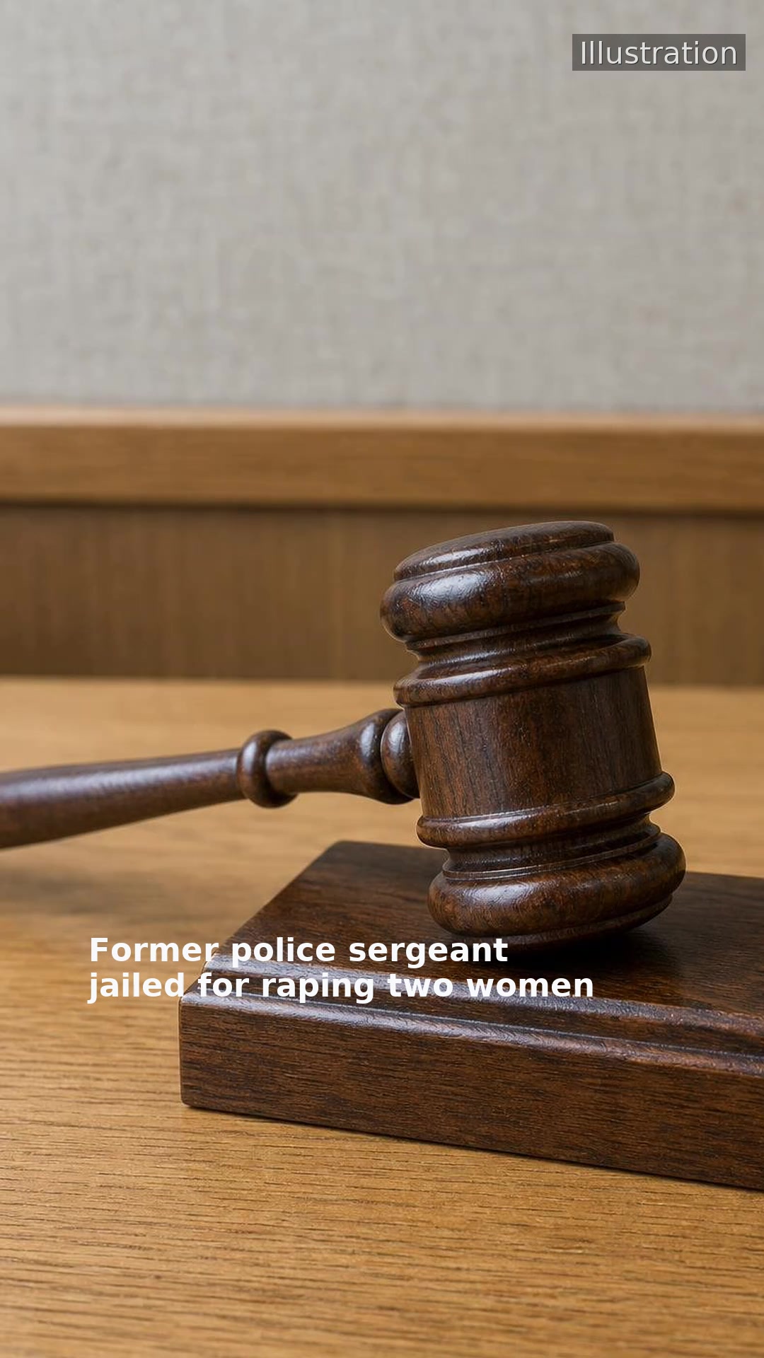 Former police sergeant jailed for raping two women
