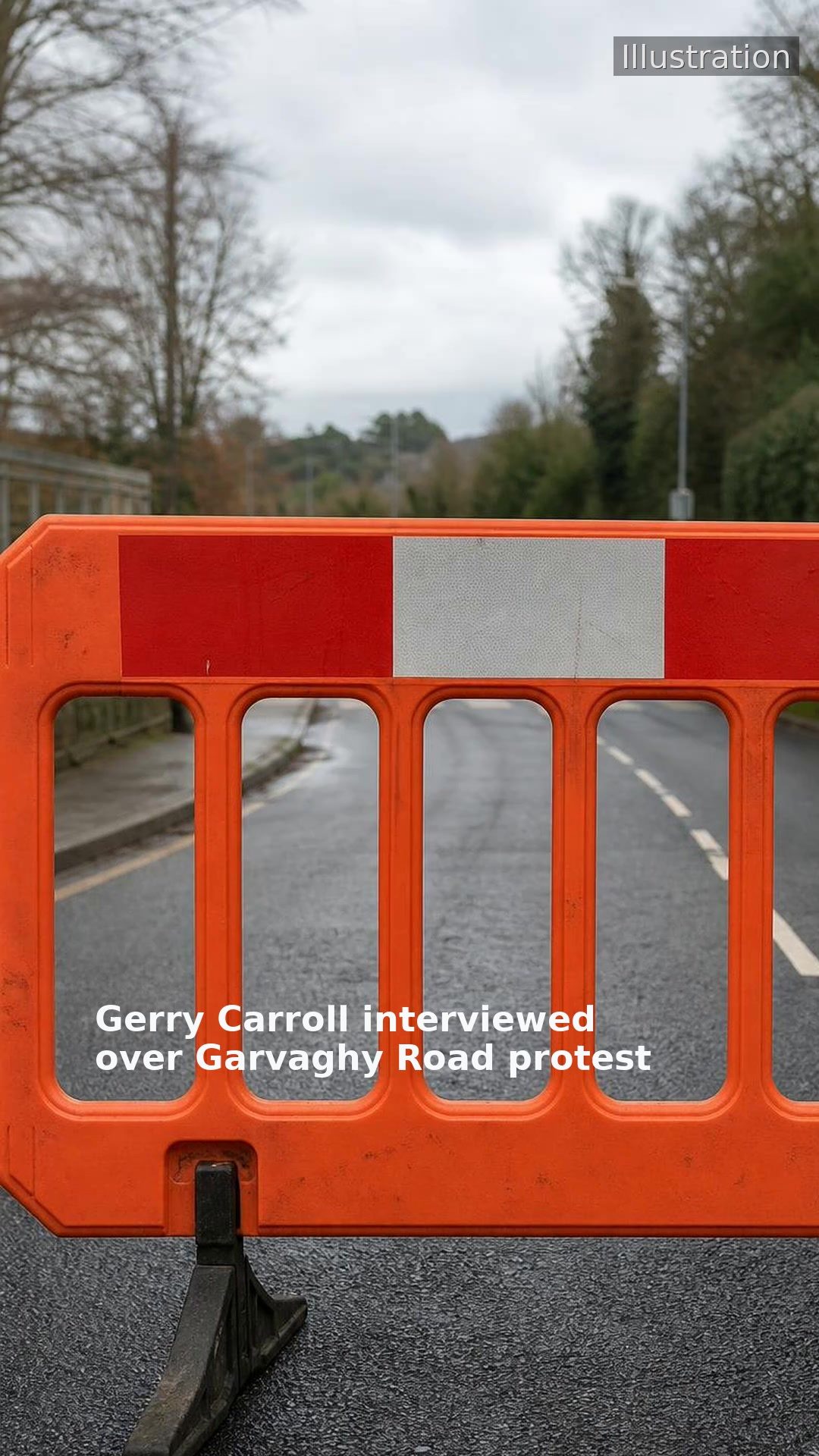 Gerry Carroll interviewed over Garvaghy Road protest