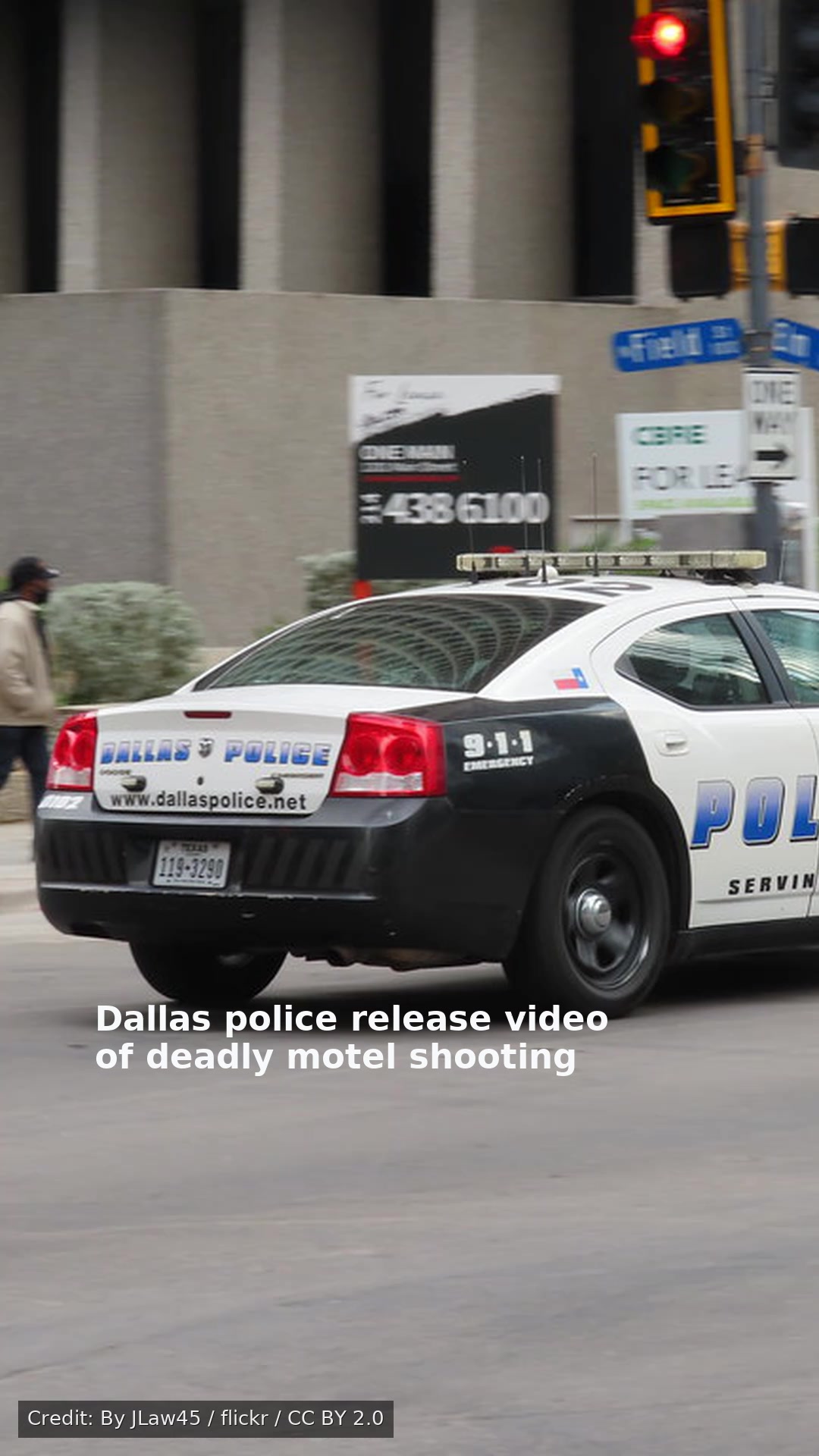 Dallas police release video of deadly motel shooting