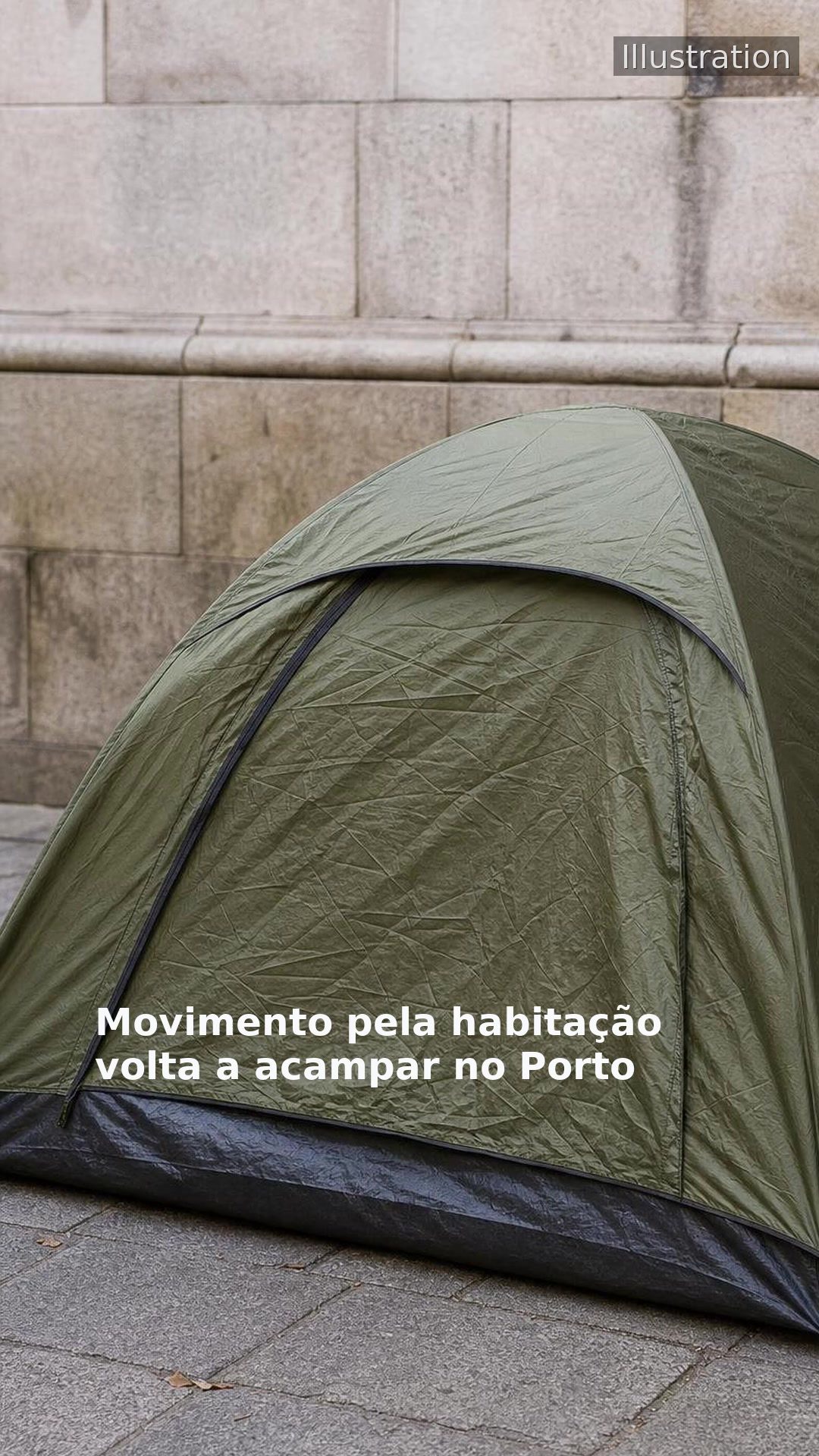 Movimento pela habitação volta a acampar no Porto