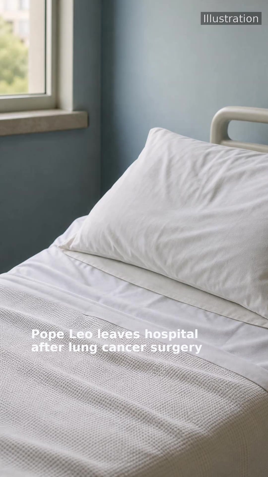 Pope Leo leaves hospital after lung cancer surgery