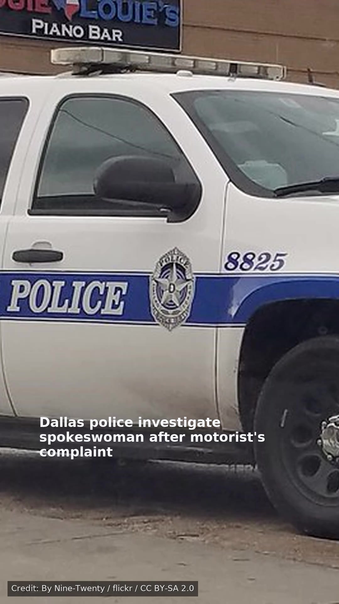 Dallas police investigate spokeswoman after motorist's complaint