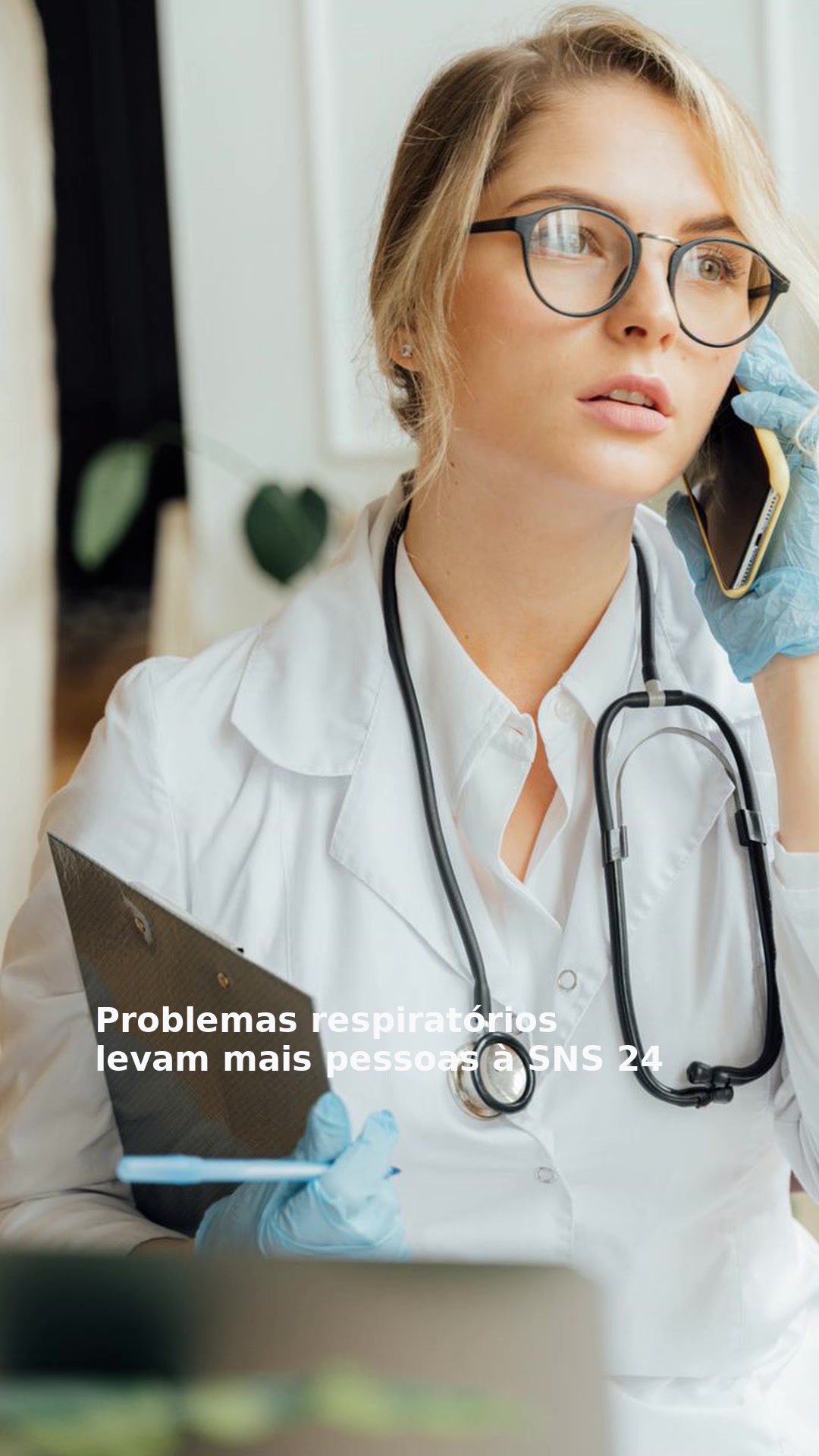 Problemas respiratórios levam mais pessoas à SNS 24