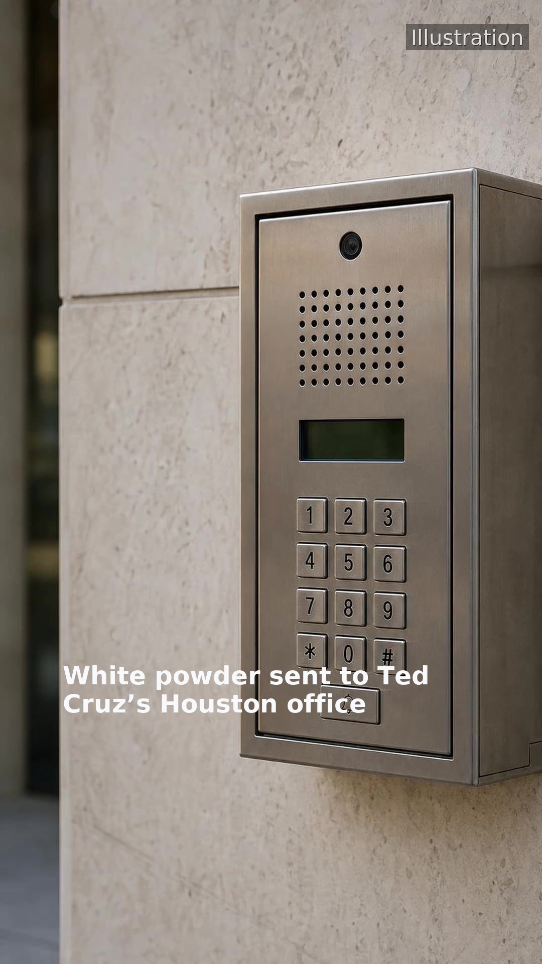White powder sent to Ted Cruz’s Houston office