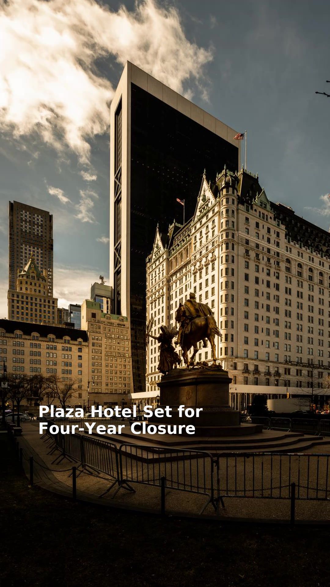 Plaza Hotel Set for Four-Year Closure