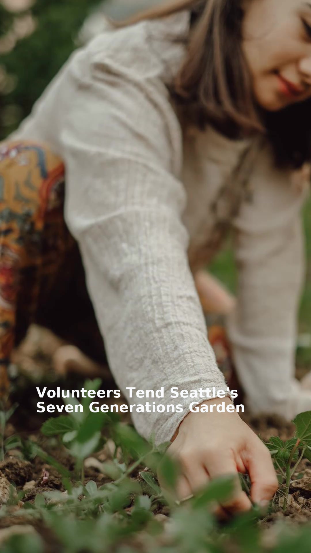 Volunteers Tend Seattle's Seven Generations Garden