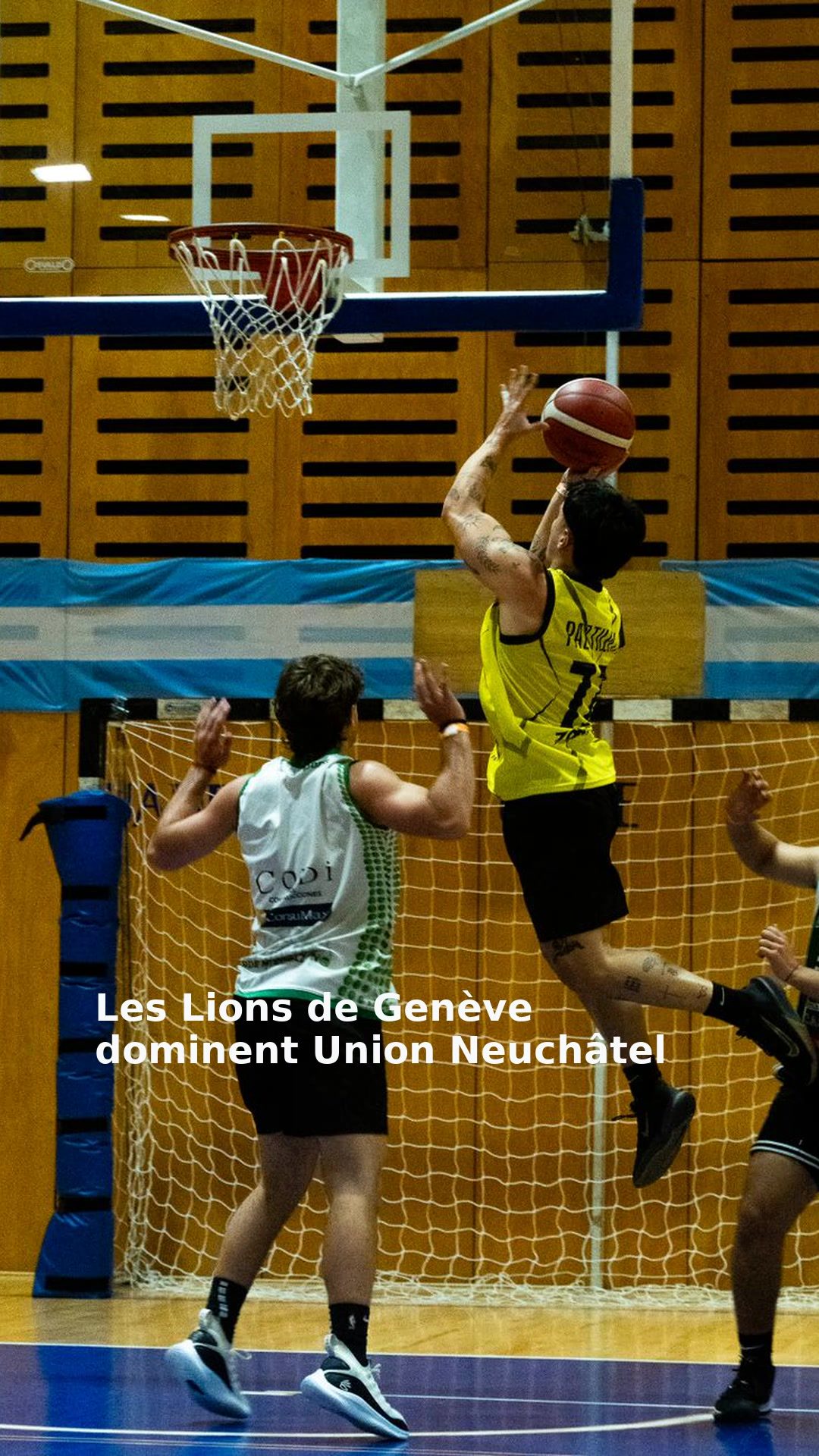 Les Lions de Genève dominent Union Neuchâtel