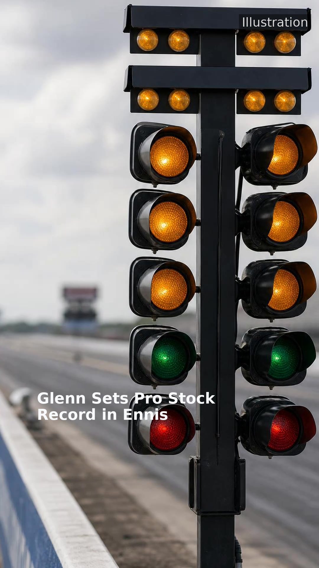 Glenn Sets Pro Stock Record in Ennis