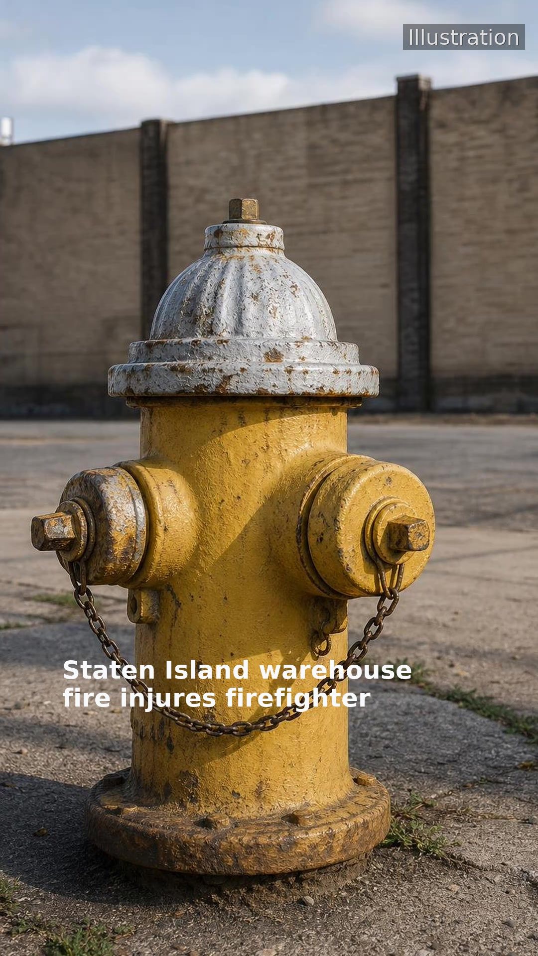Staten Island warehouse fire injures firefighter