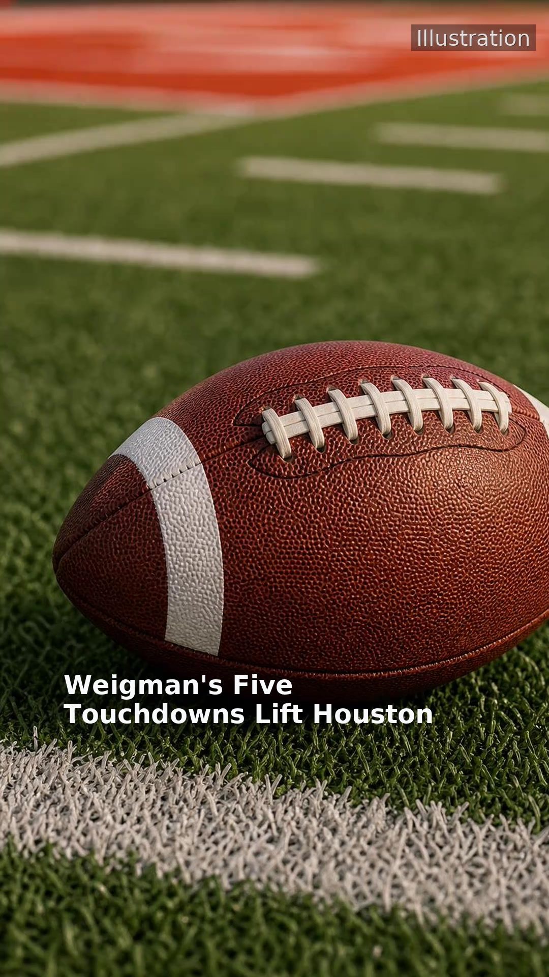 Weigman's Five Touchdowns Lift Houston