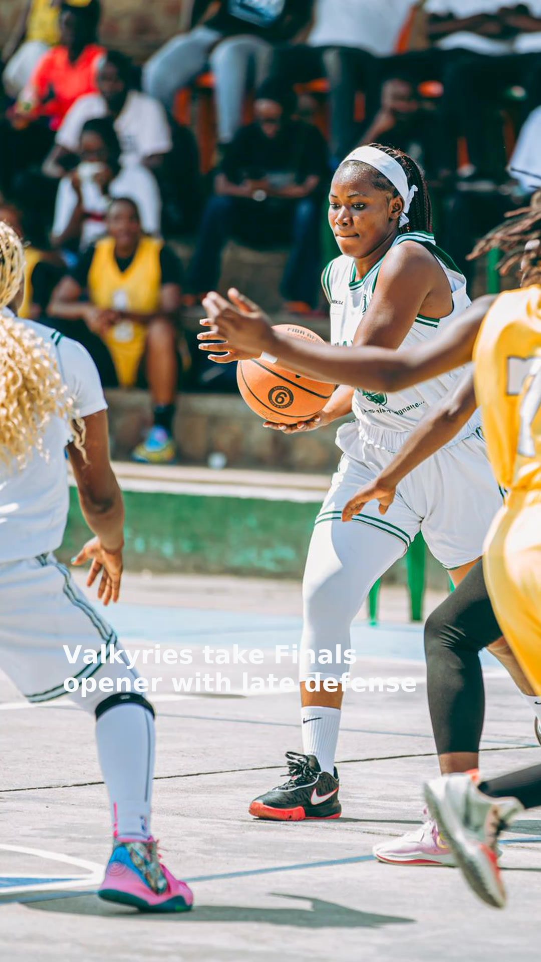 Valkyries take Finals opener with late defense