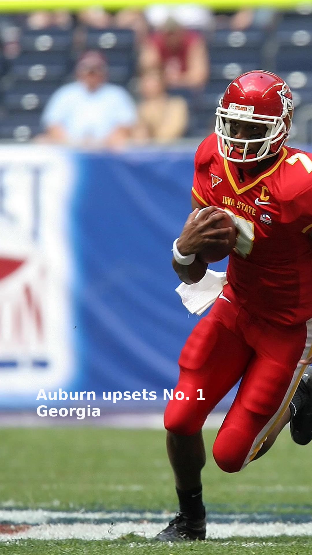 Auburn upsets No. 1 Georgia