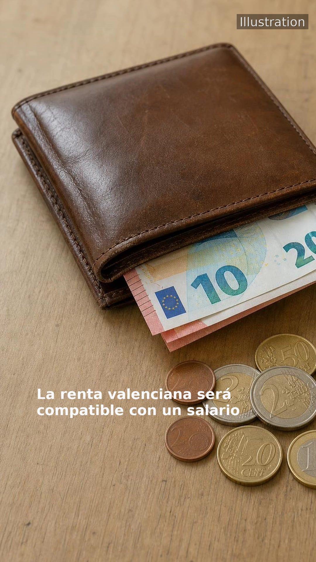 La renta valenciana será compatible con un salario
