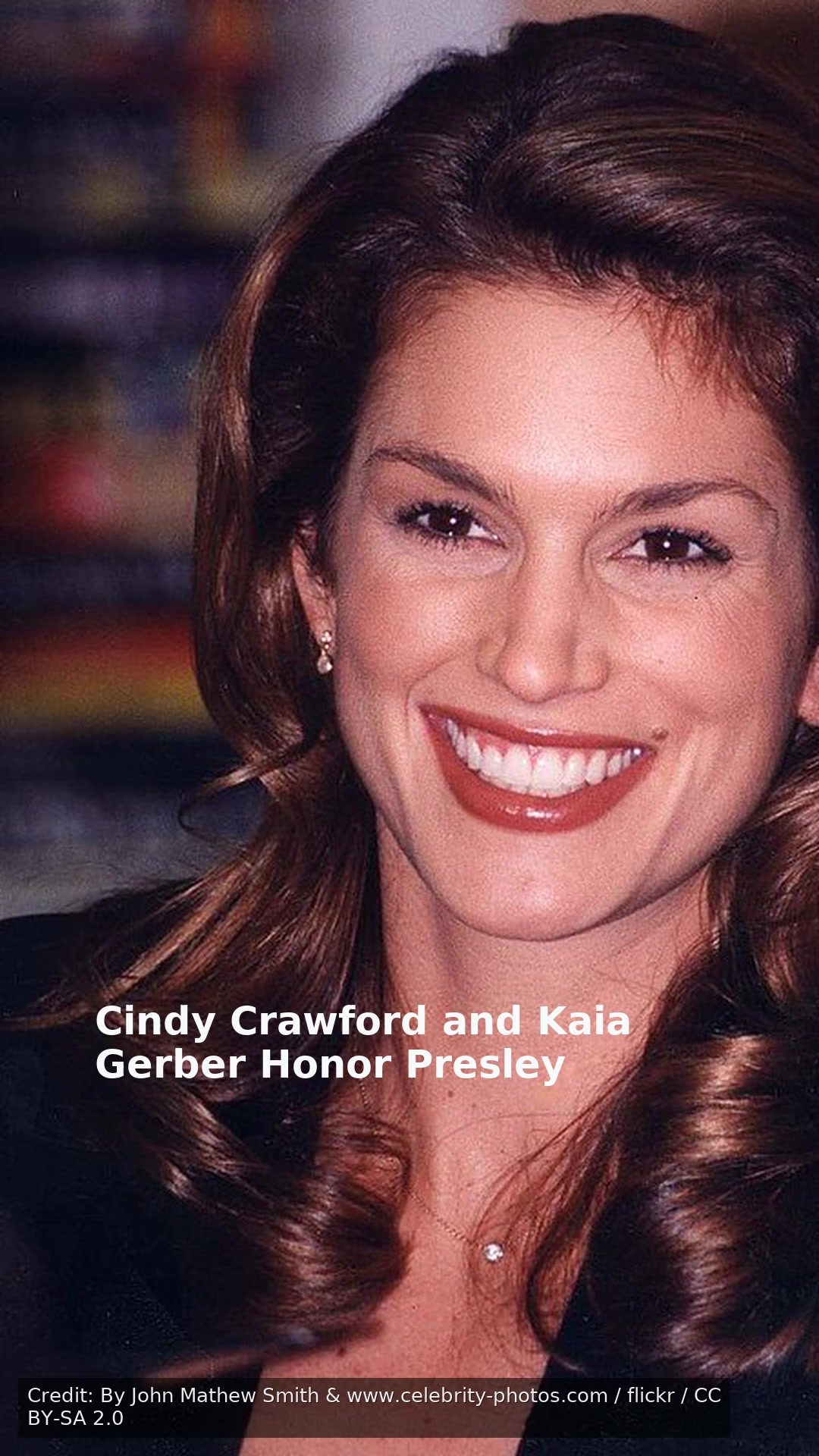 Cindy Crawford and Kaia Gerber Honor Presley
