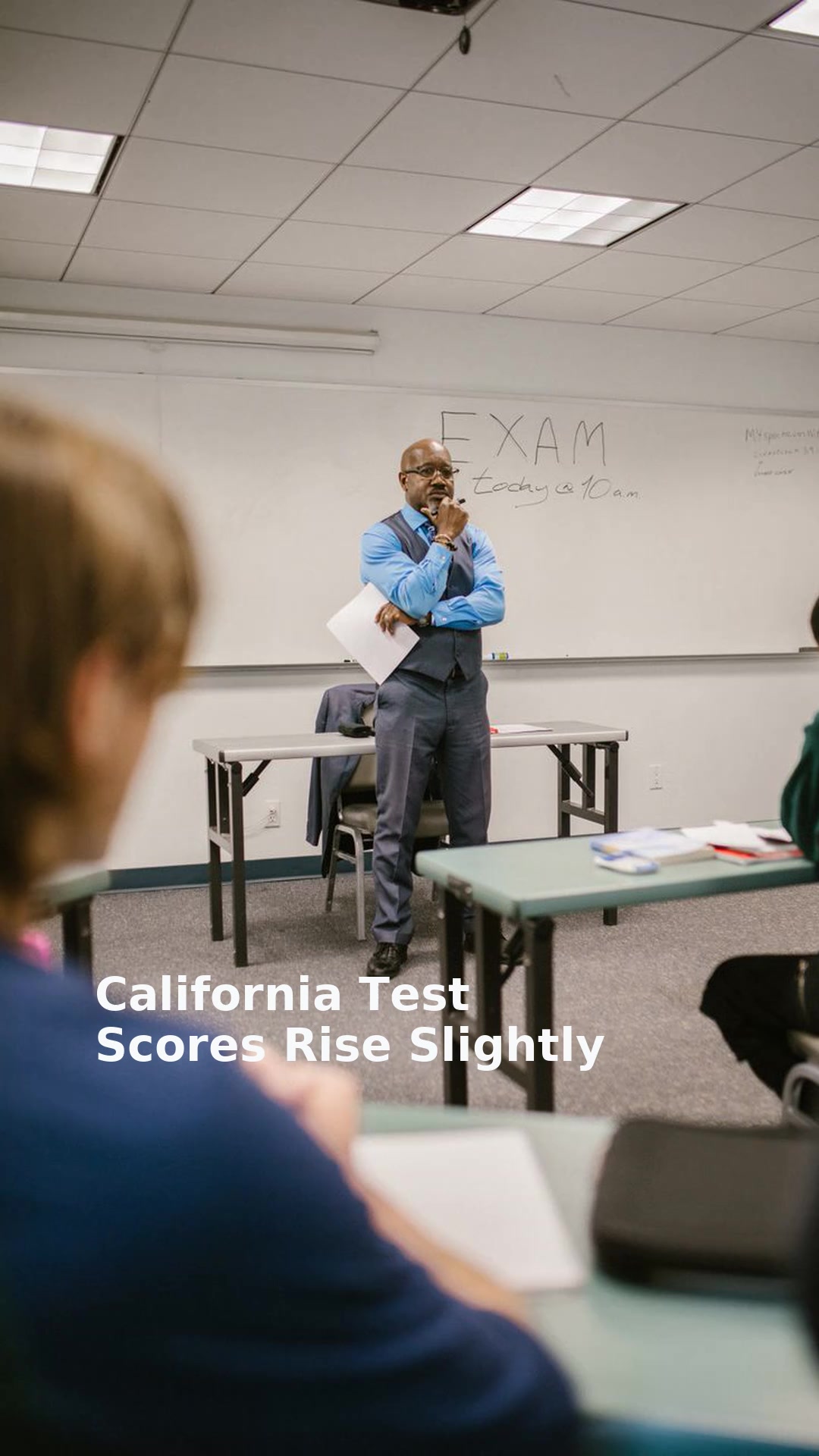 California Test Scores Rise Slightly