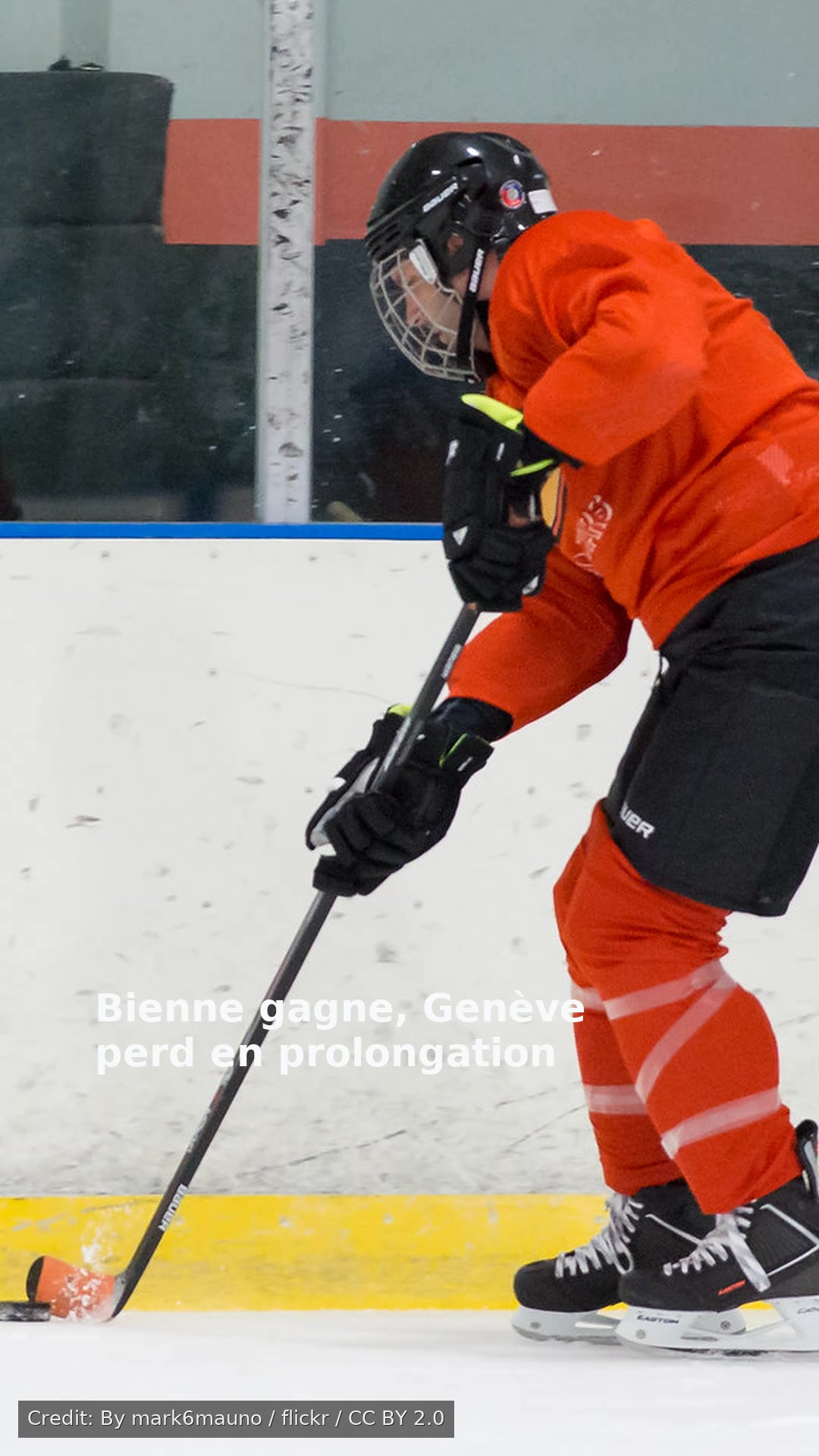 Bienne gagne, Genève perd en prolongation