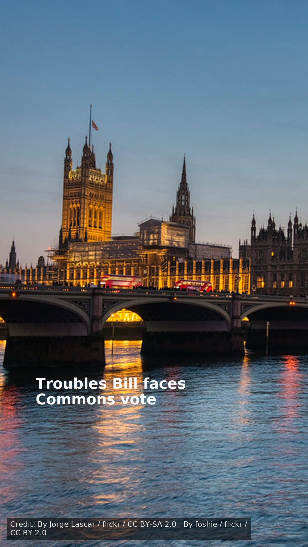 Troubles Bill faces Commons vote