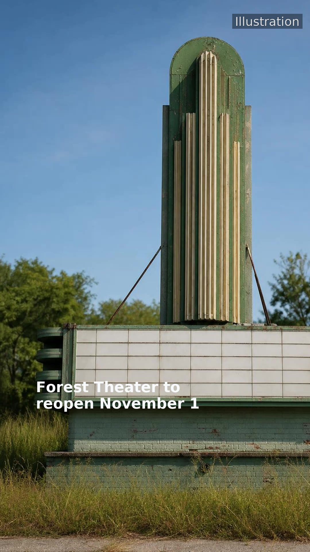 Forest Theater to reopen November 1