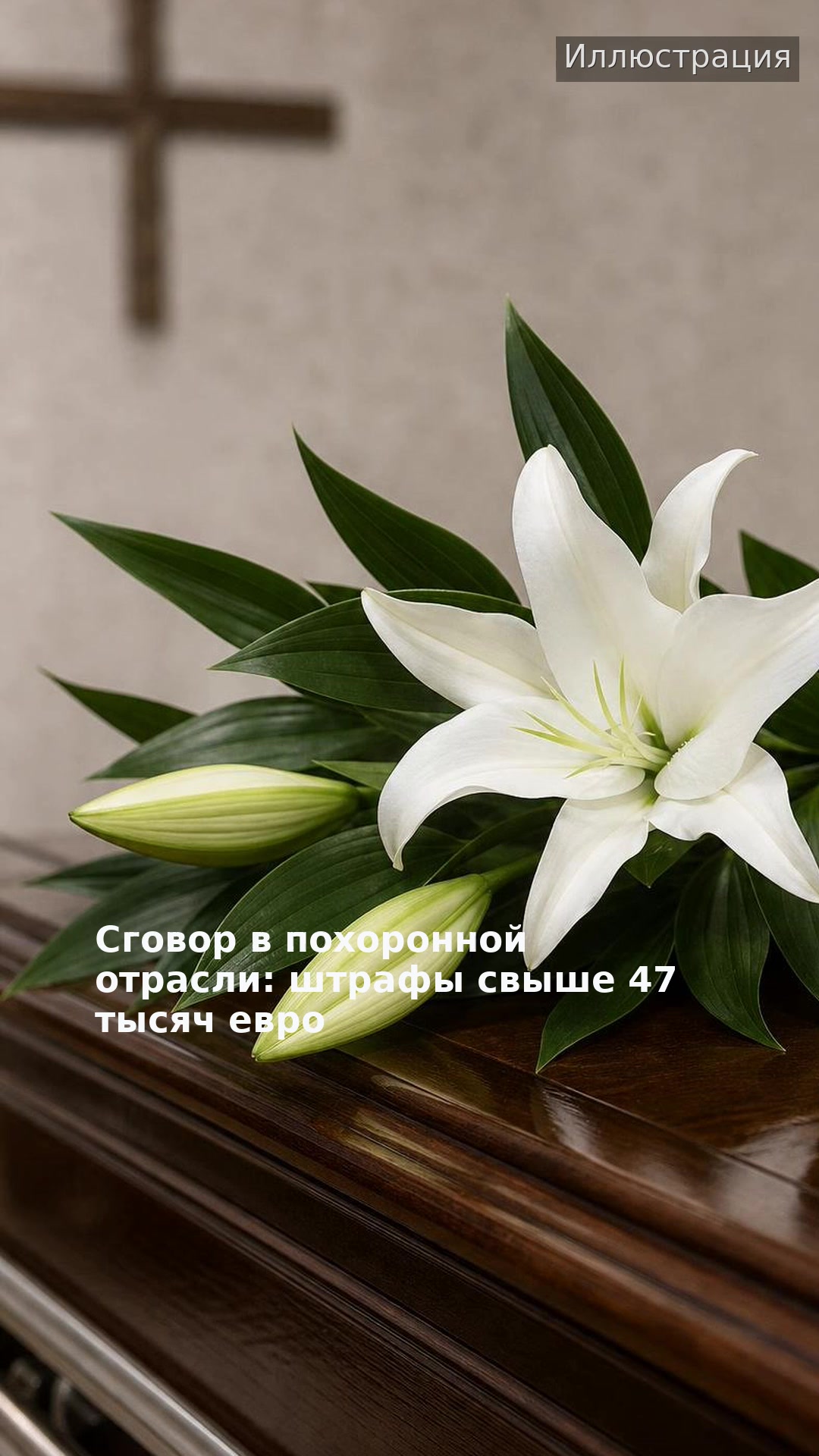 Сговор в похоронной отрасли: штрафы свыше 47 тысяч евро