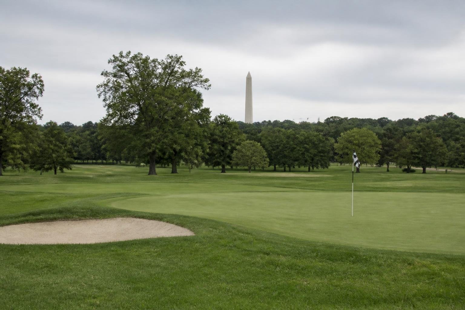 Trump says he plans 15-month closure of DC golf course amid court challenge