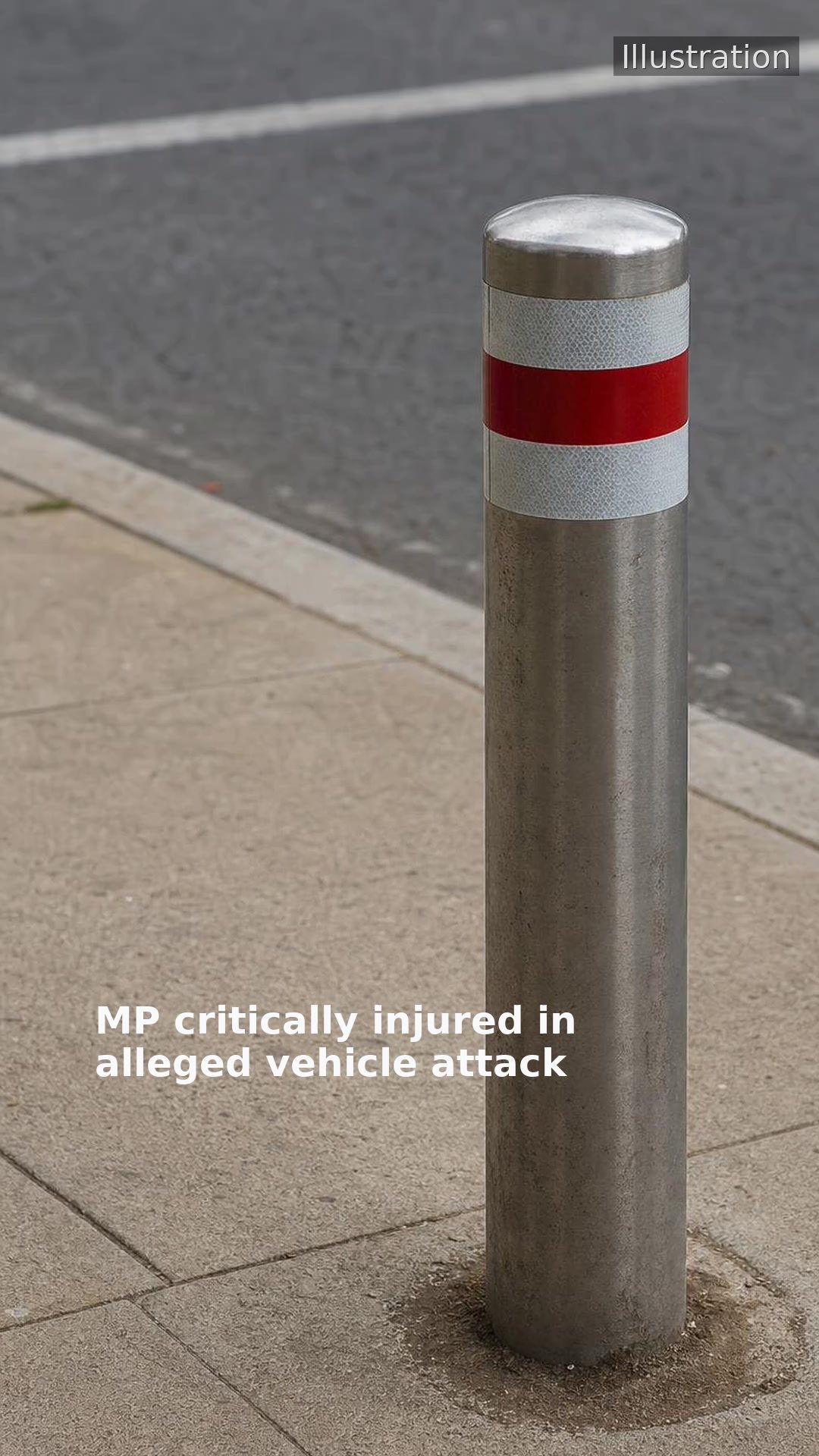 MP critically injured in alleged vehicle attack