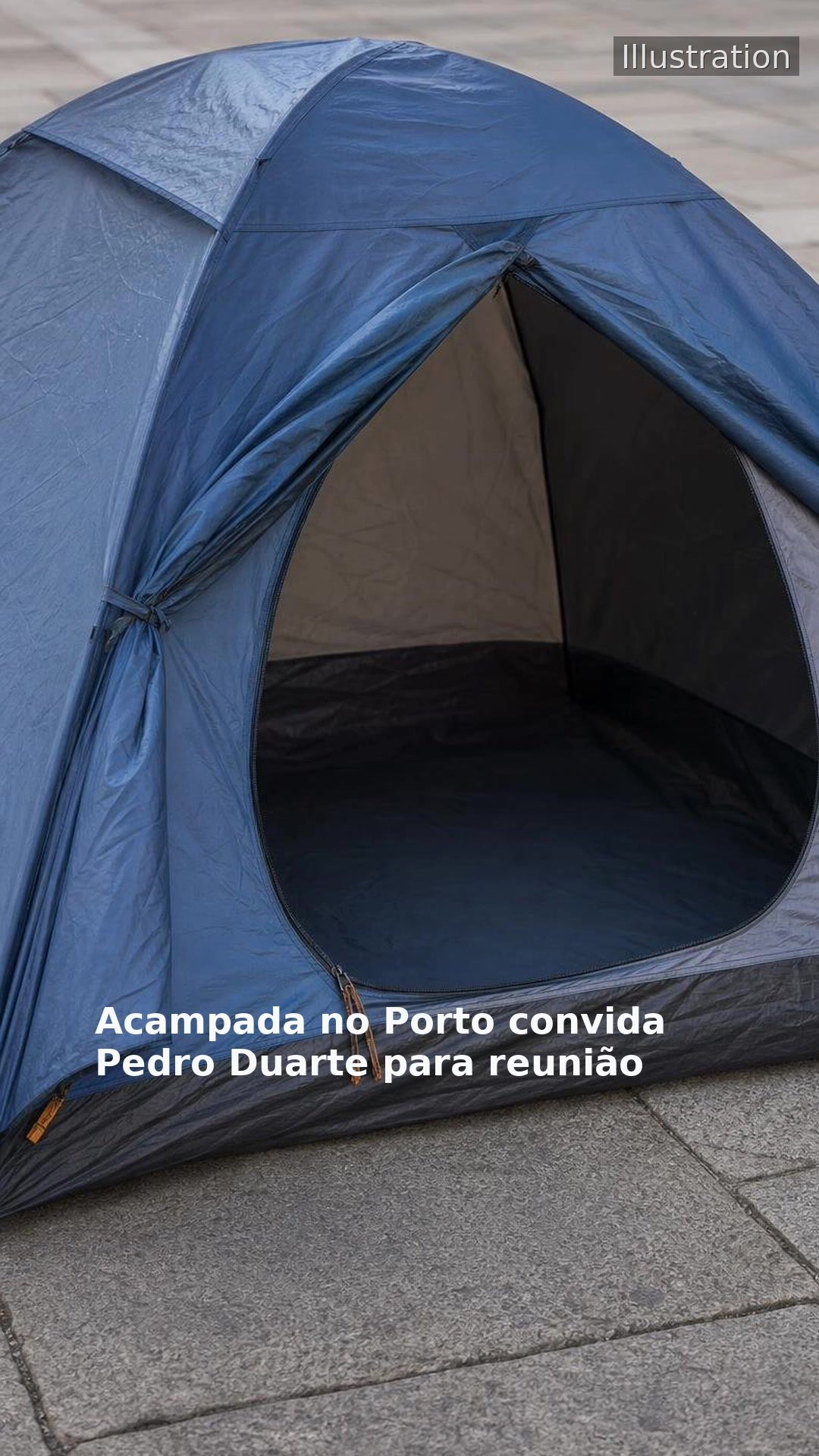 Acampada no Porto convida Pedro Duarte para reunião