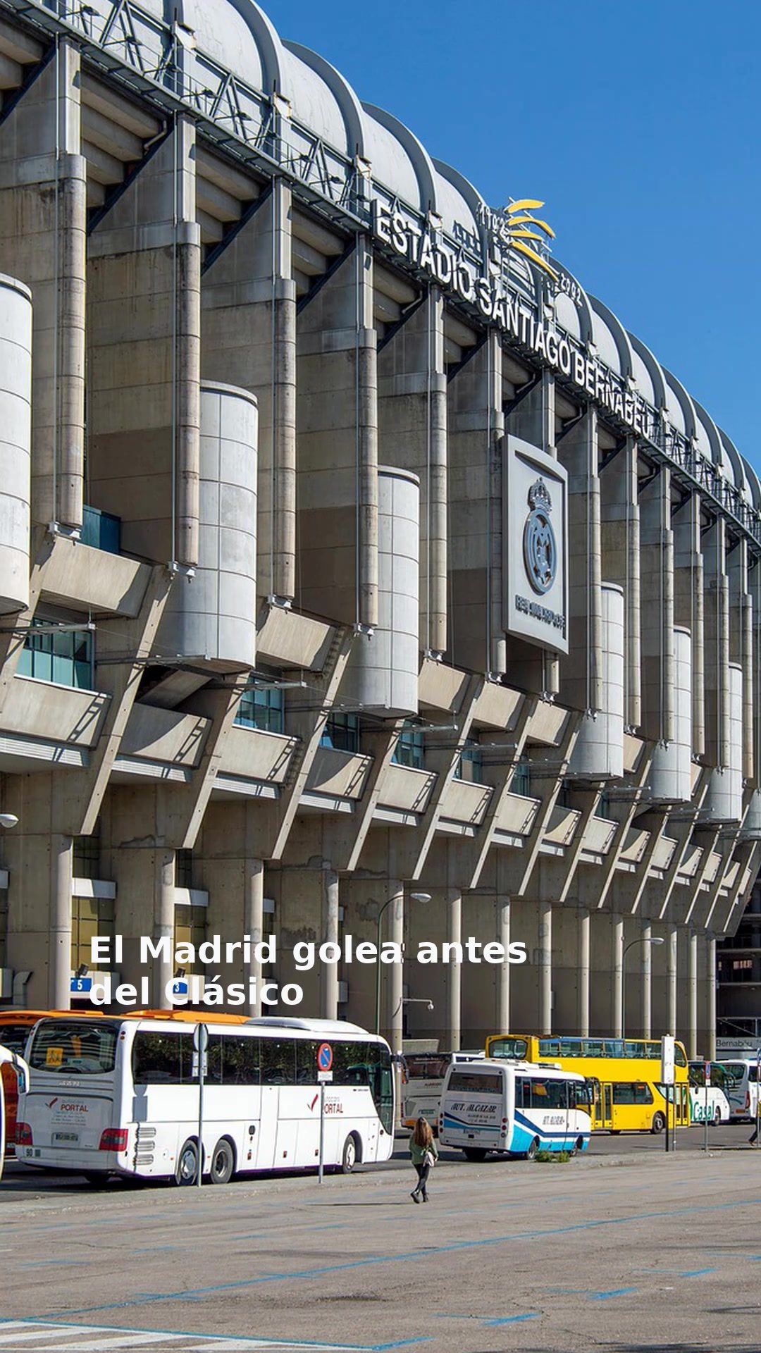 El Madrid golea antes del Clásico