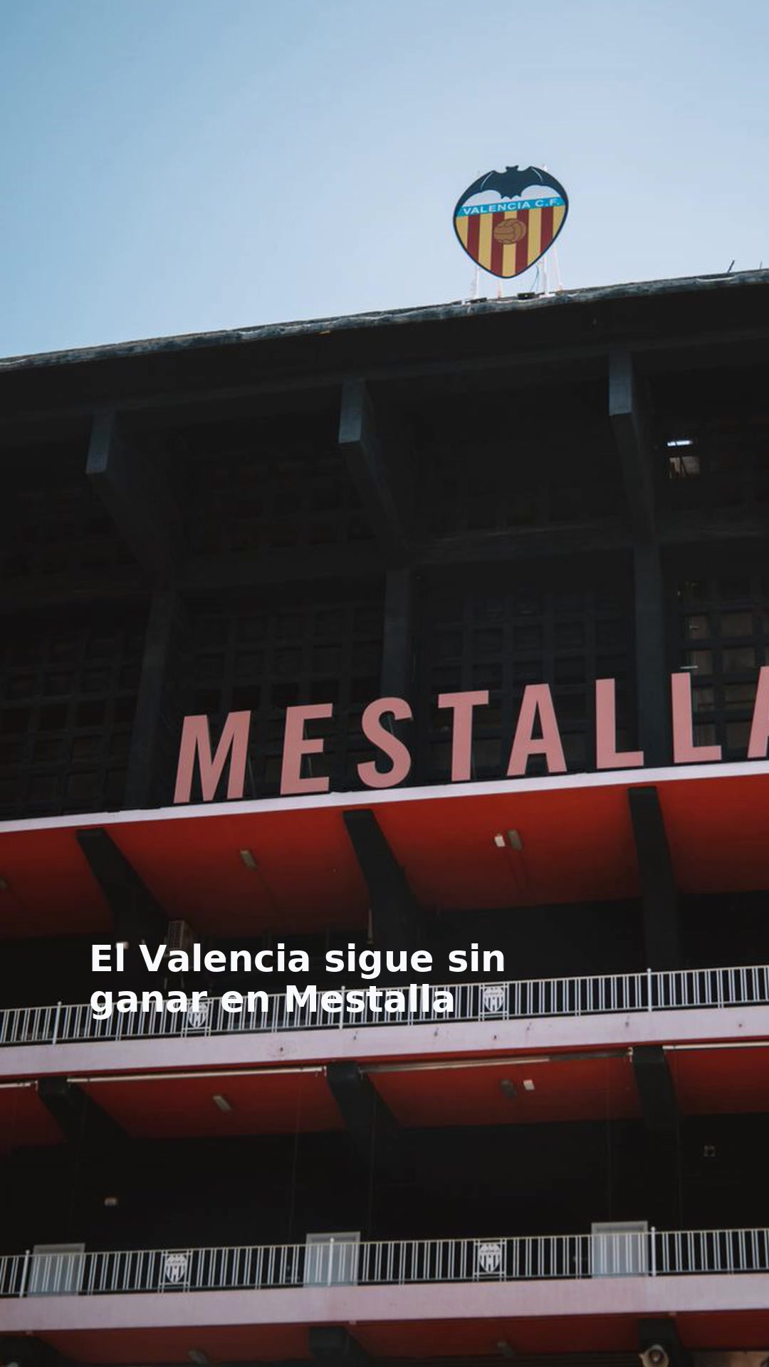 El Valencia sigue sin ganar en Mestalla