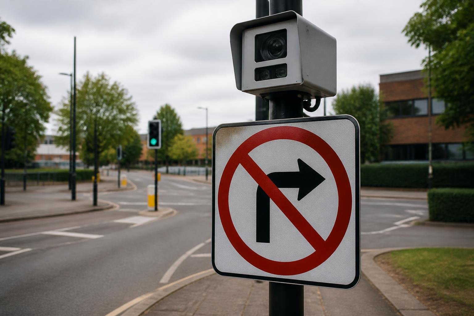 Birmingham council issues 65 notices in 10 days of right-turn camera pilot