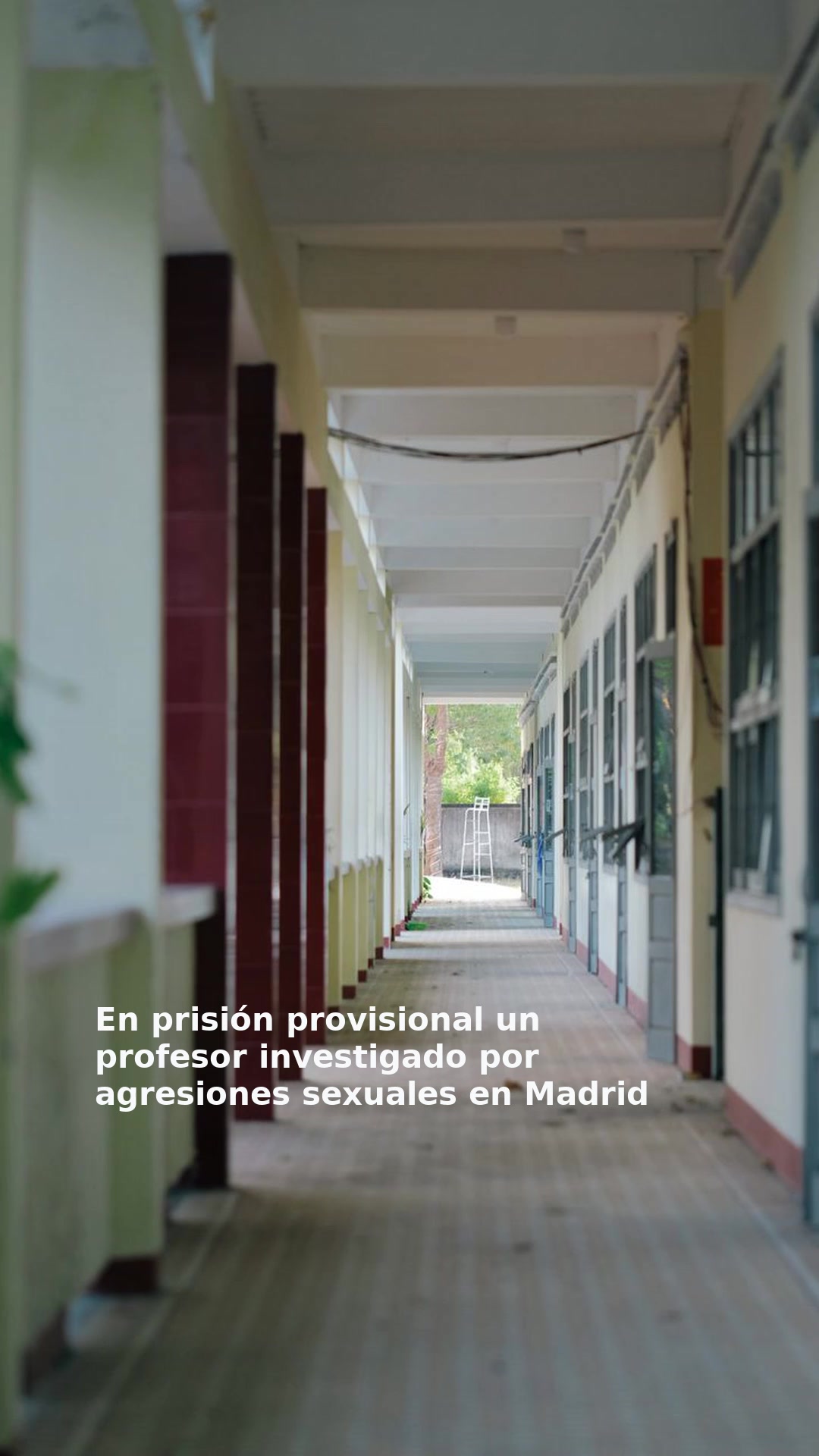 En prisión provisional un profesor investigado por agresiones sexuales en Madrid