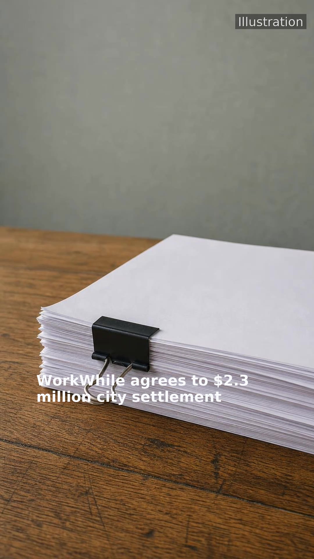 WorkWhile agrees to $2.3 million city settlement