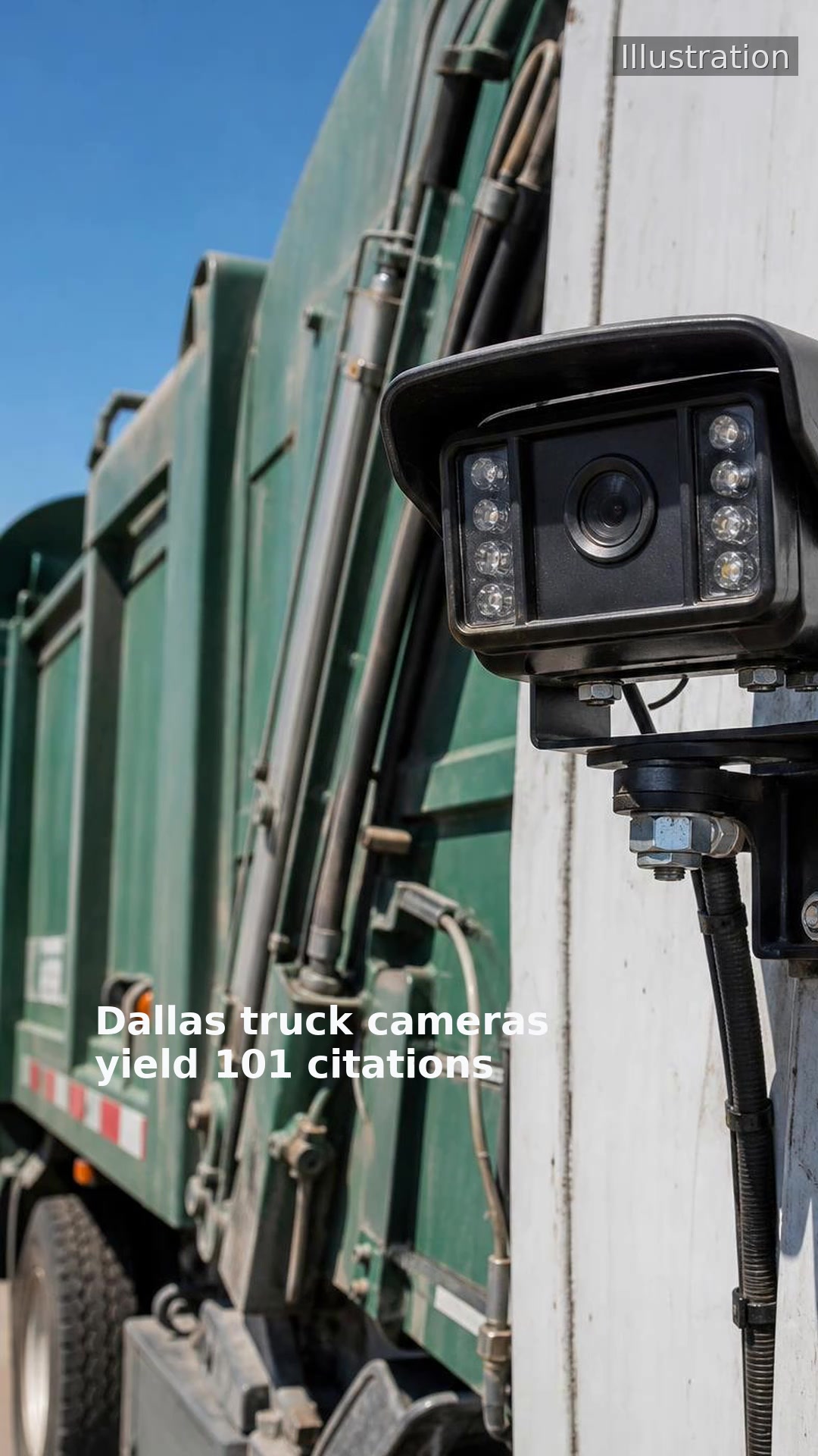 Dallas truck cameras yield 101 citations