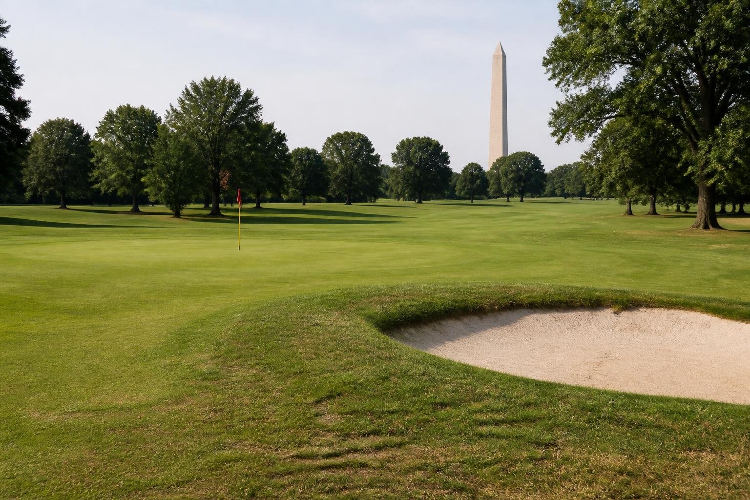 Judge challenges Trump administration over planned D.C. golf course overhaul