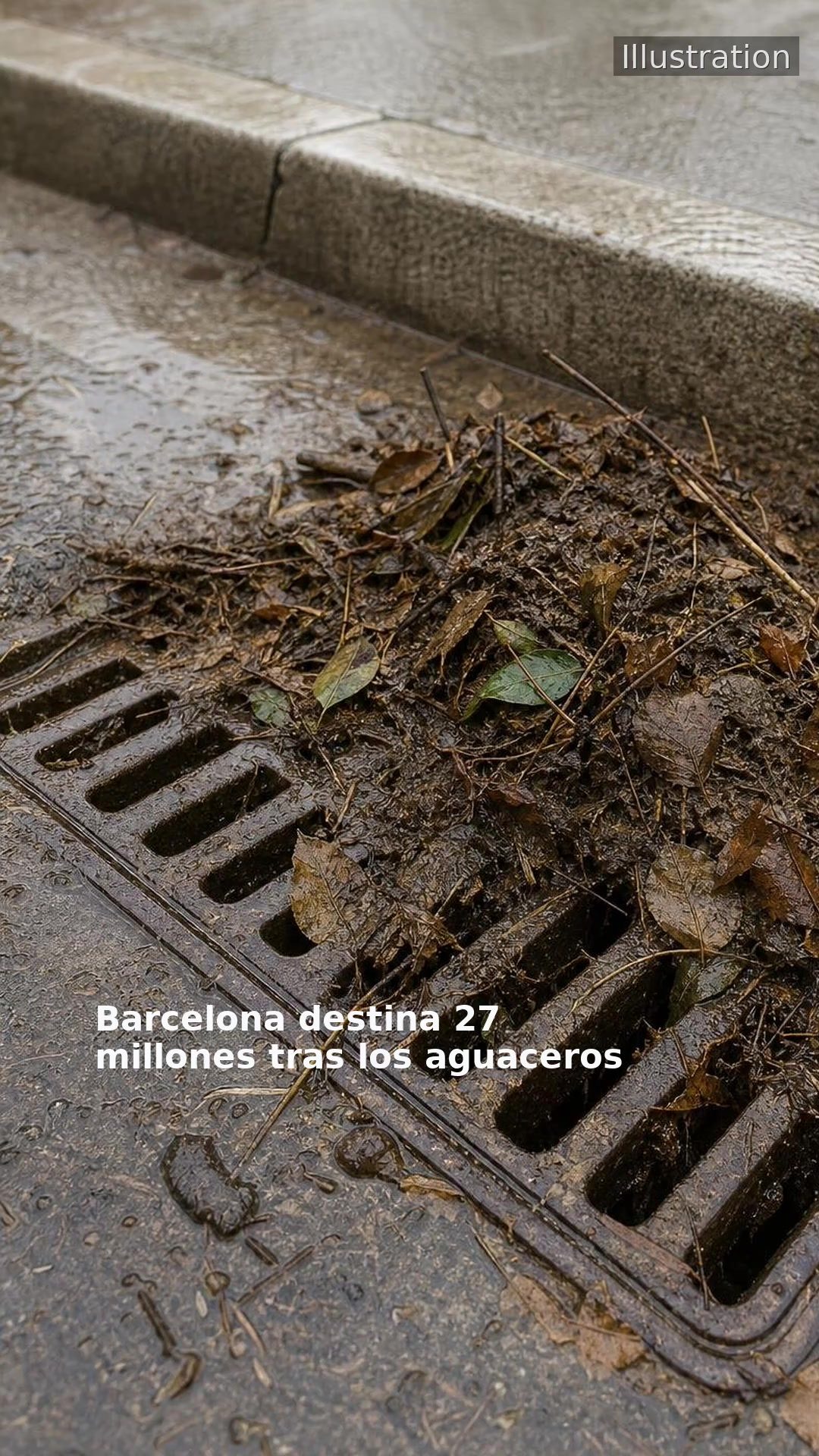 Barcelona destina 27 millones tras los aguaceros