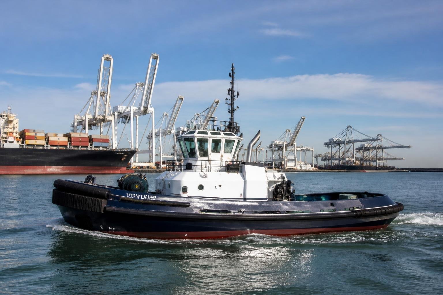 Crowley accepts new tug for Los Angeles and Long Beach ports