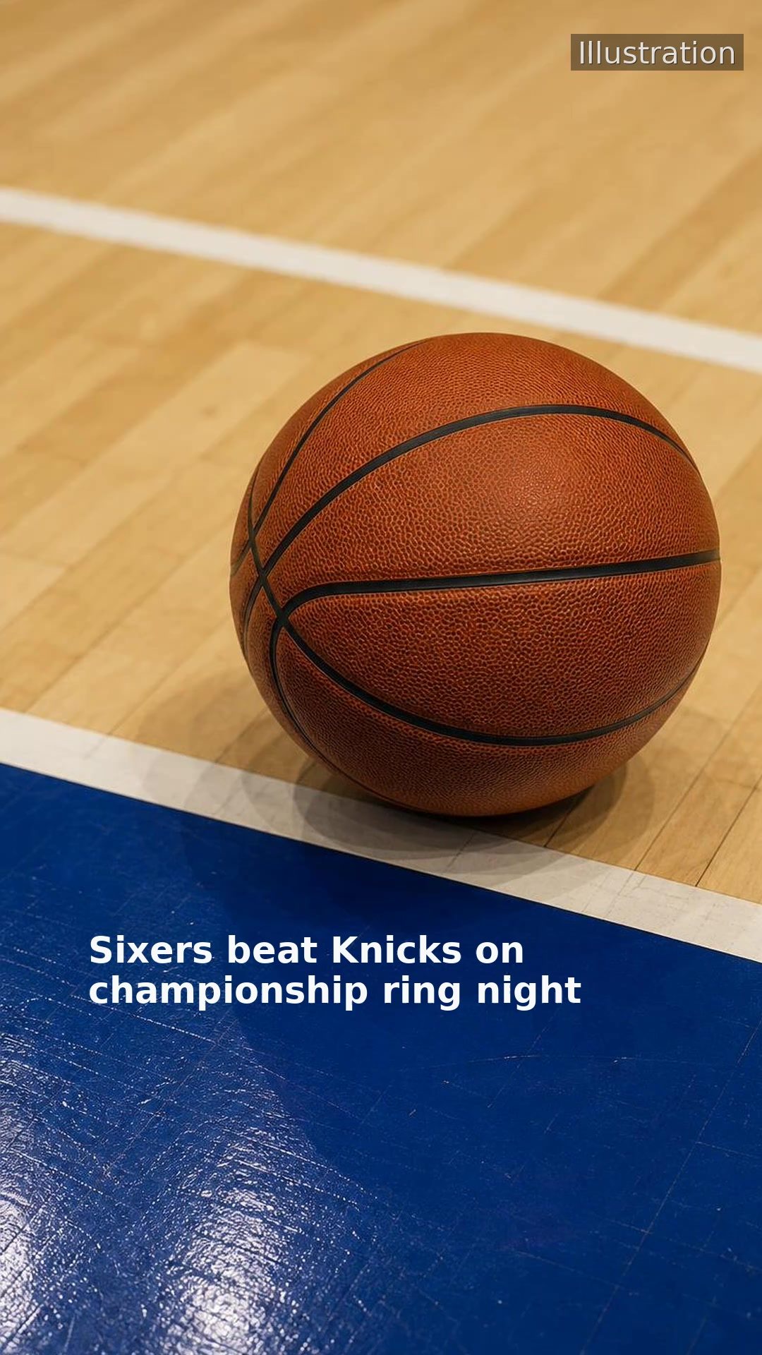 Sixers beat Knicks on championship ring night