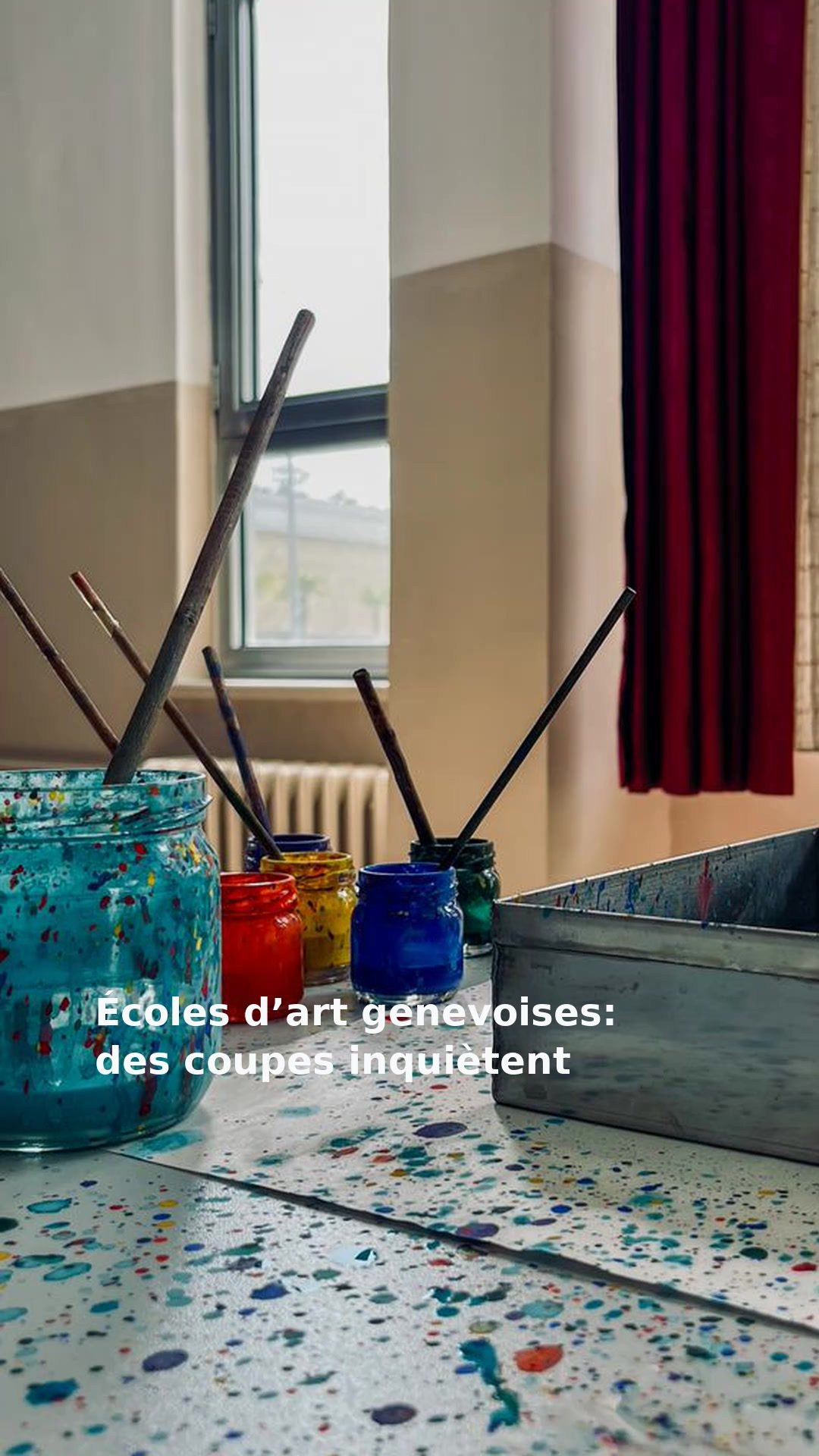 Écoles d’art genevoises: des coupes inquiètent